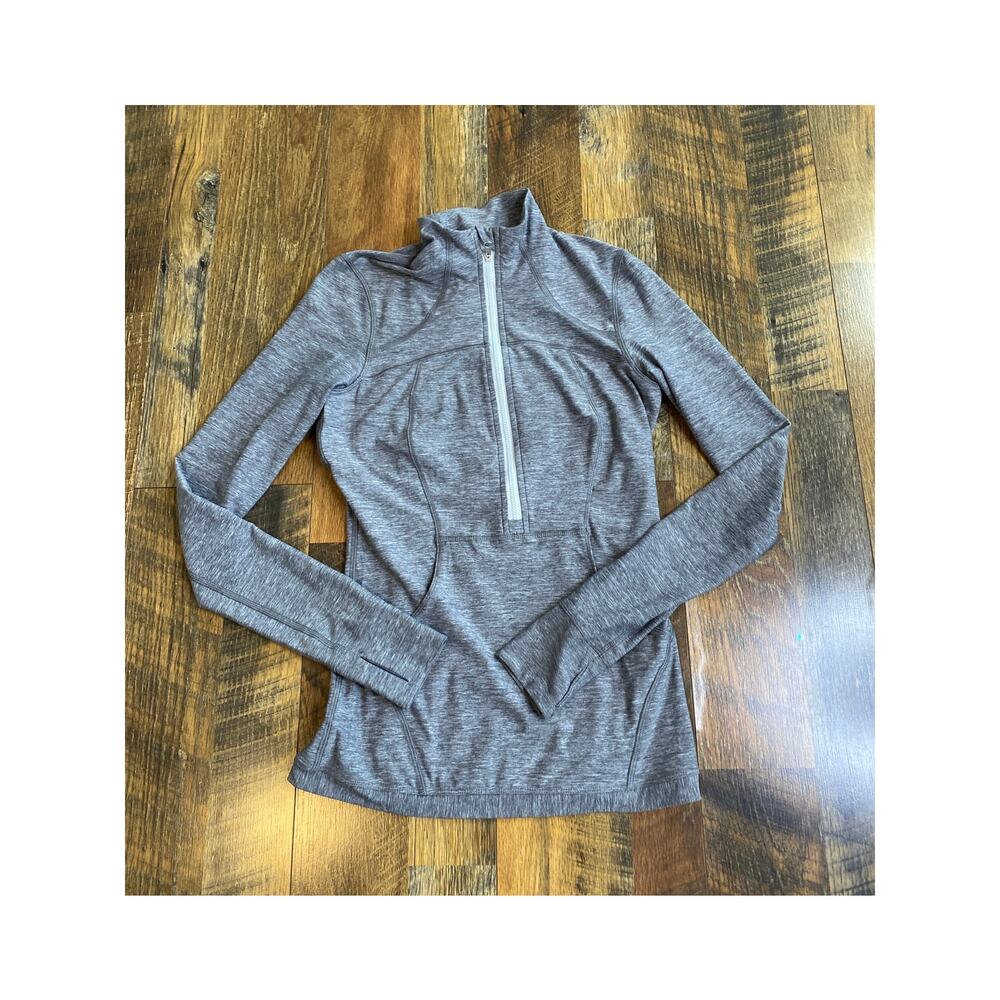 Lululemon Define Pullover Jacket Heathered Slate … - image 1